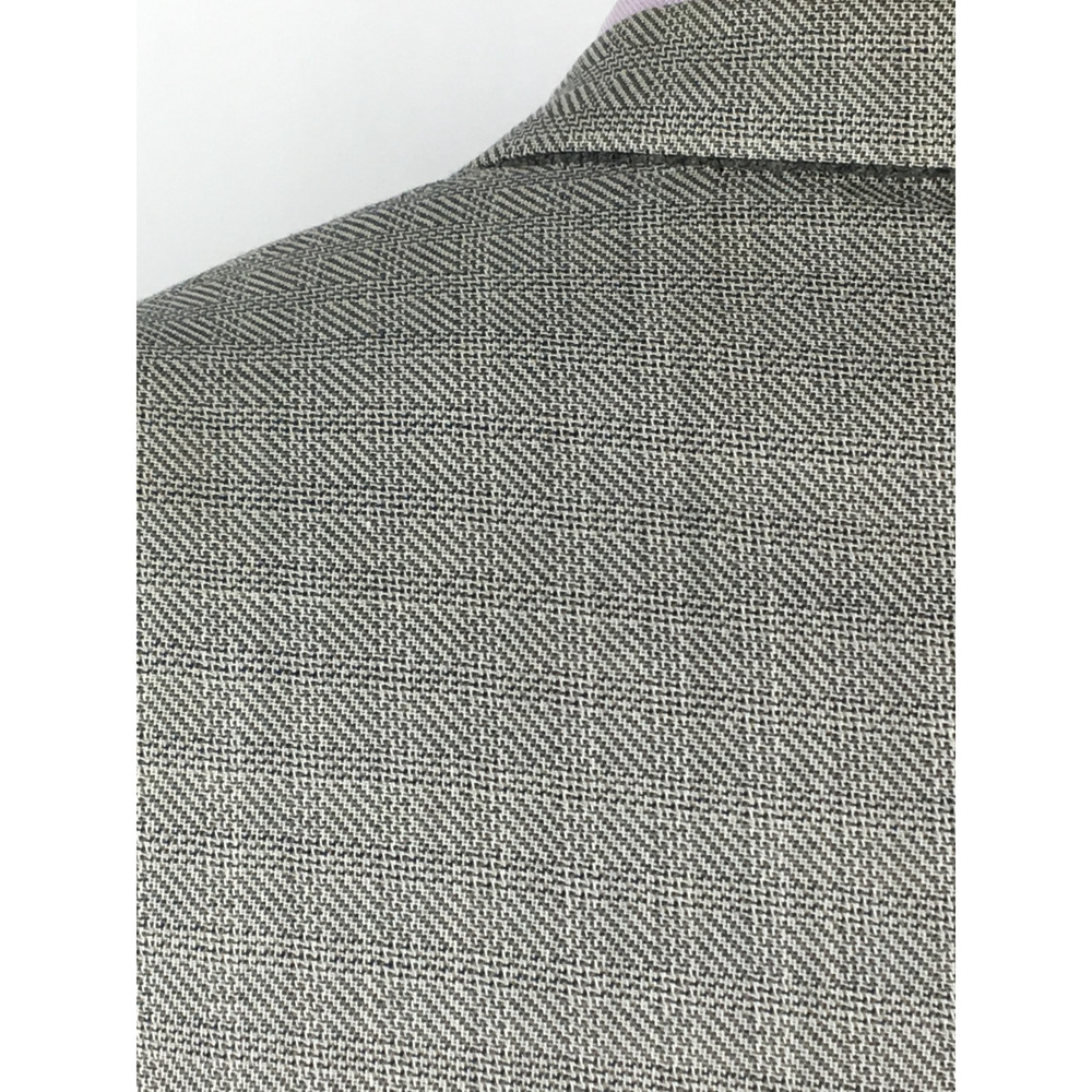 42R Giorgio Armani Italy Mens Vintage 2 Button Blazer Jacket Lt Gray Tattersall - Picture 8 of 15